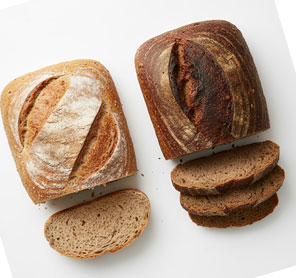 Whole wheat and rye products