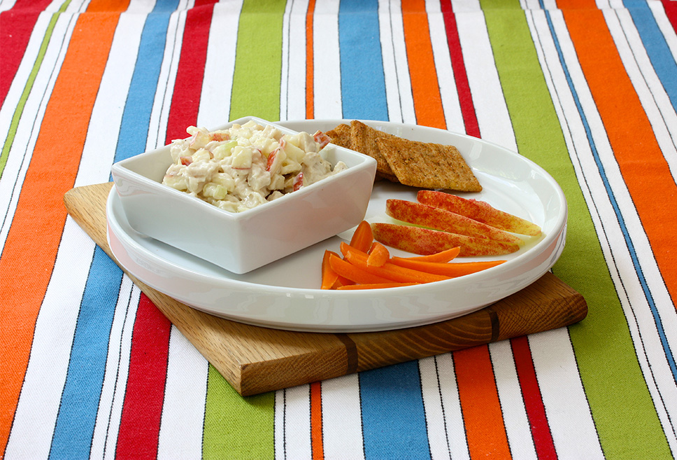Autumn Apple Appeal: Crunchy Apple Chicken Salad