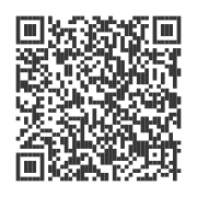 Black and white QR code matrix square