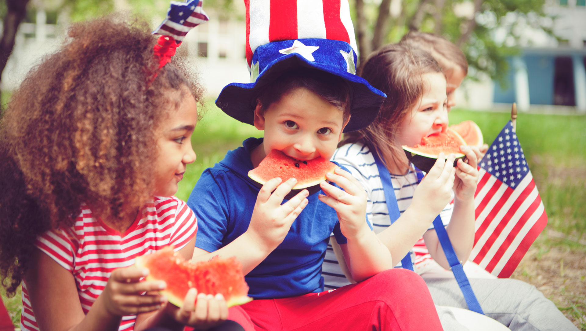 Healthy Red, White, and Blue Snacks for Kids