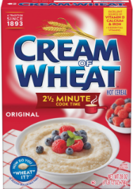 Cream of Wheat 2half min
