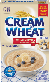 Cream of Wheat W hole Grain