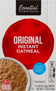 Essential Everyday Oatmeal Packets
