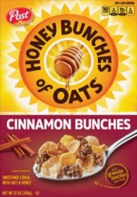 Honey Bunches of Oats Cinnamon Bunches