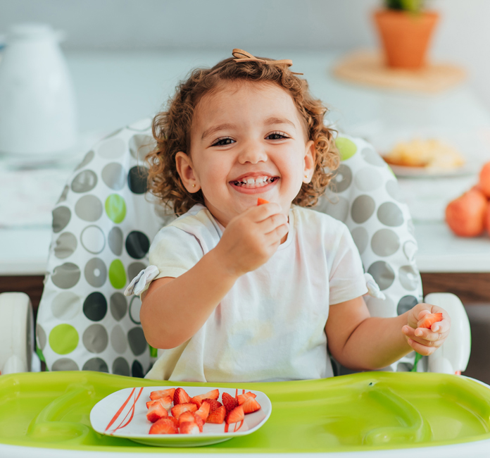 Finger foods can be small