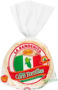 La Banderita White Corn Tortillas