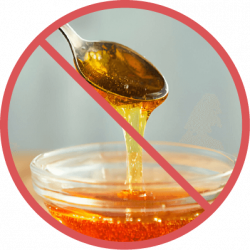 Honey not safe for babies