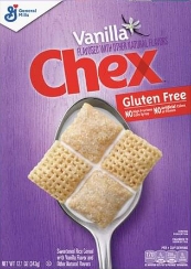 General Mills Vanilla Chex cereal box