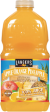 Langer apple juice bottle
