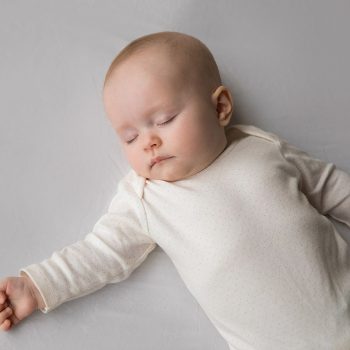 Sleeping infant peacefully